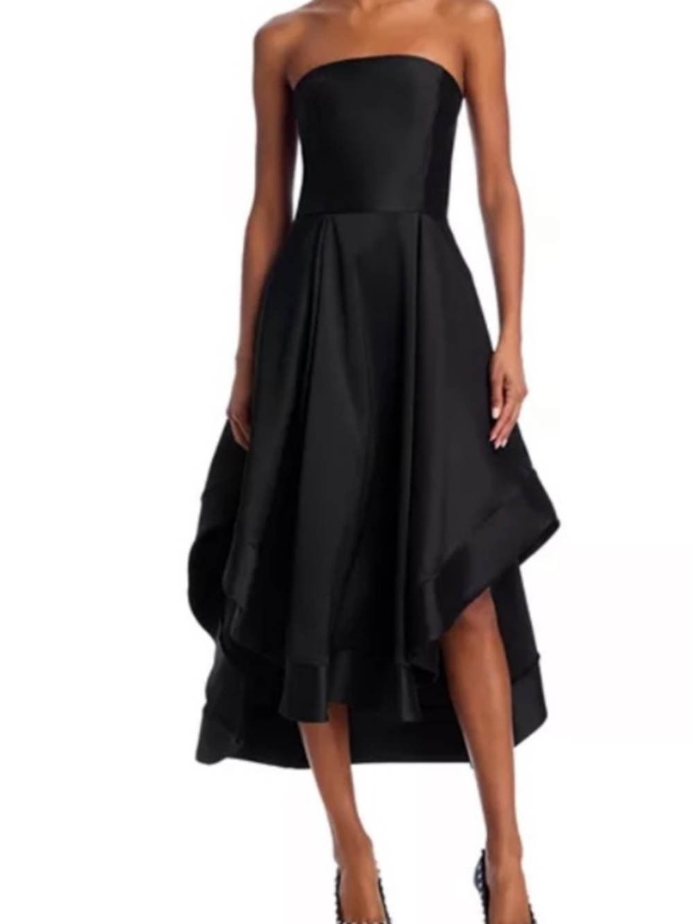 Aqua Mikodo Strapless Dress 10
